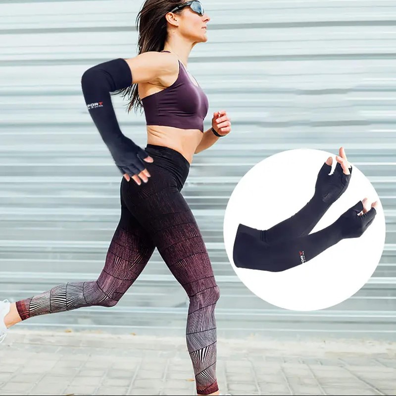 COREJOY Mangas para Brazos UV,Protectora para Brazo.Manguitos de protección solar