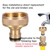 YUEHNEOM Hose Connection Adapter, 1 Inch Female Thread Tap Connector