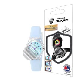 IPG for Swatch Model: LK396 Unisex Watch Hydrogel Screen Protector (2 Units) Invisible HD Clear Film Anti Scratch Guard-Smooth/Self-Healing/Bubble Free for Model: LK396