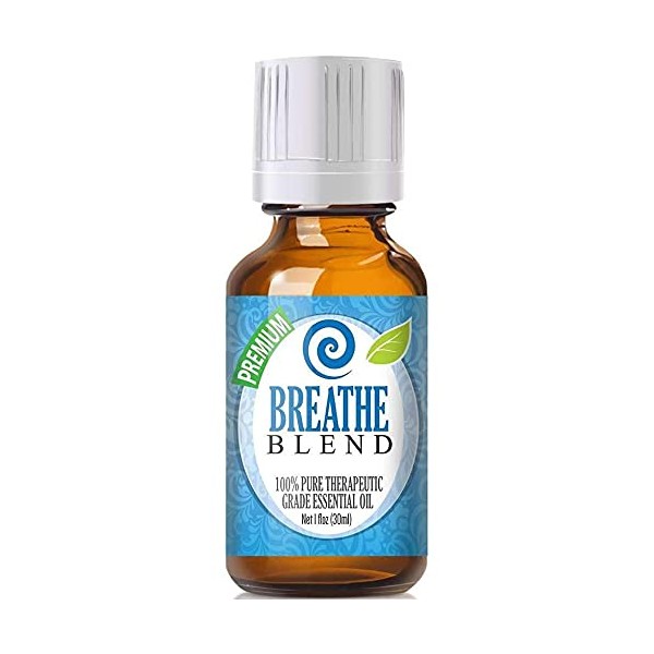 Breathe Blend Essential Oil - 100% Pure Therapeutic Grade Breathe Blend Oil - 30ml