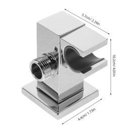 Gadpiparty 1 Set Shower Holder Plumbing Fitting Hose Spigot Shower Sprayer Holder Plumbing Fittings Connection Fitting Fitting Adapter To Rotate Pipeline Base