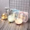 Pack of 20 Clear Christmas Baubles, Fillable Acrylic Baubles, Transparent