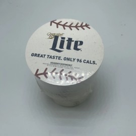 Miller Lite Baseball Round Paper Bar Coasters Pack of 100
