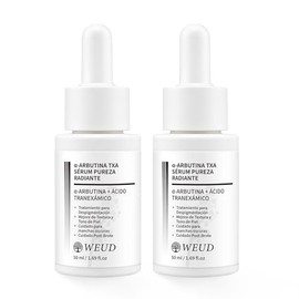 WEUD Serum Coreano Original, con α-Arbutina, TXA Ácido Tranexámico, Ácido Hialurónico, Cuidado Antiedad y Reparador, Luminosidad y Piel Radiante, Seru