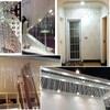10pcs Octagonal Bead Curtain Crystal Pearl Noren Decoration DIY Door/Entryway/Window/Wedding/Party(10x1M,