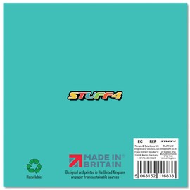 Stuff4 1st Birthday Card Boy Girl - Jungle Animals - Birthday Cards Children 1 Year Boys Son Daughter Nephew Niece Grandson Granddaughter 145mm One First Birthday Greeting Cards