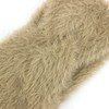 Macahel Faux Fur Twisted Bowknot Headband - Beige