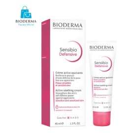 Bioderma Sensibio Defensive Crema, Hidrata 40ml Piel Sensibl Sensible
