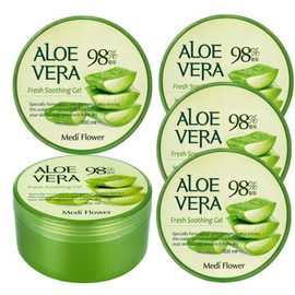 Aloe Fresh Soothing Gel 300ml x 5 / Skin Soothing / 알로에 프레시 수딩젤 300ml x 5개피부진정