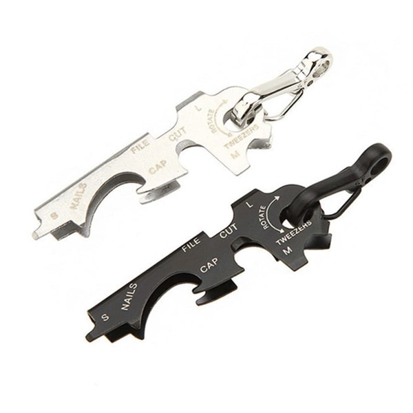 2 PCS EDC Pocket Tool Multi-Function Pocket Tool 8 Tool