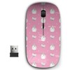 KAWAMOUSE 2.4G Ergonomic Portable USB Wireless Mouse for PC, Laptop,