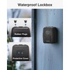 Puroma Large Key Lockbox with Hook, Resettable Combination Code Lock