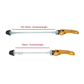 PLATTBK Bicycle Quick Release Set, Quick Release Skewers MTB Bicycle Spoke Front & Rear Spoke for Road Bike