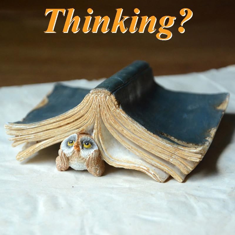 Gemmia Miniature Reading Book Figurine- Confident Reading Rabbit