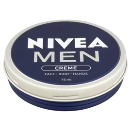 Nivea Men Creme Pack of 4 (4 x 75 ml), Intensive Everyday Face, Body and Hand Cream with Vitamin E, A Moisturising Cream for The Whole Body