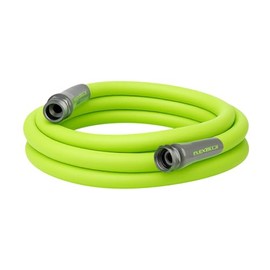Flexzilla - Manguera de jardín de 5/8 pulgadas x 15 pies, manguera de agua ligera para todo tipo de clima, duradera y flexible, conexiones sin fugas