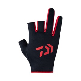Daiwa DG-6423 Quick-Drying Gloves, 3-Piece Cut, XS - 2XL