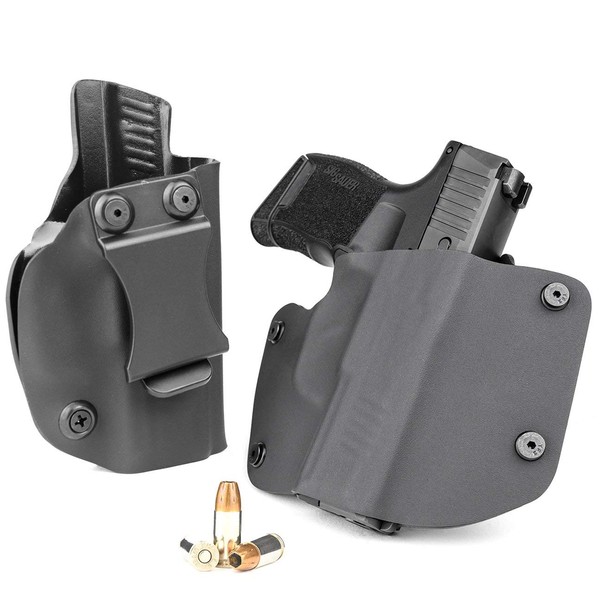 R&R Holsters OWB & IWB Combo Pack - Black (Right-Hand, SIG P365, P365 SAS)