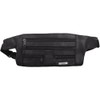 Genuine Soft Nappa Leather Slimline Money Belt Bum Bag -