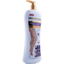 GOICOCHEA - Crema para piernas con elastina, colágeno y frutos rojos. Efecto Reafirmante. Botella con 400ml