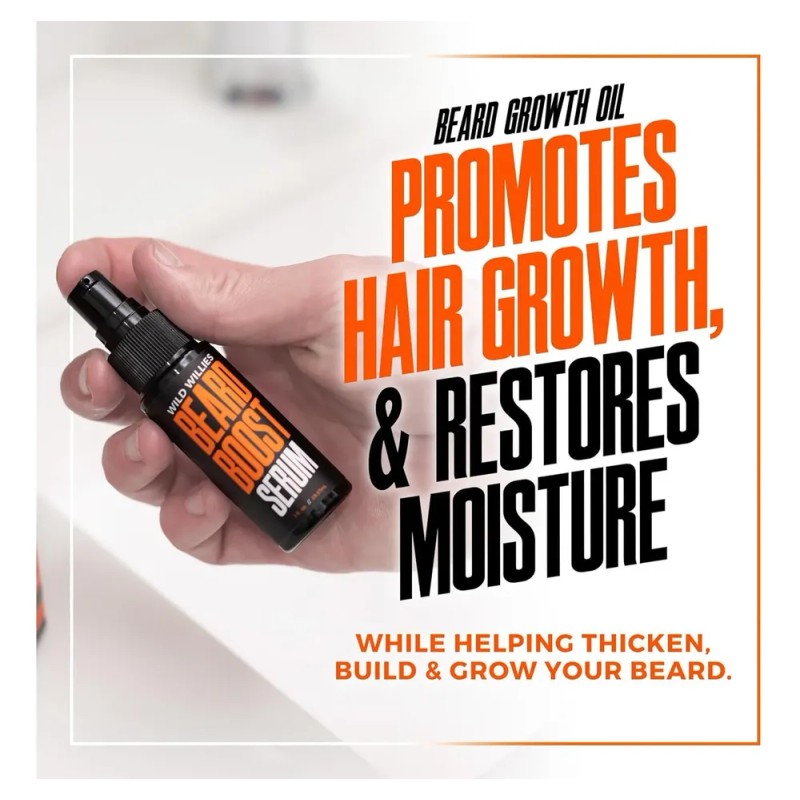 Sérum Para El Crecimiento De La Barba Wild Willies Para