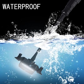 MUHEVNEE LED Lights 4PCS Front Grille Raptor Lamps Car Accessories for 2016 2017 2018 2019 Toyota Tacoma TRD Pro waterproof with Harness & Fuse (Black Shell with White Light)