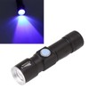 UV Flashlight USB 395nm LED Ultraviolet Black Light Detector for