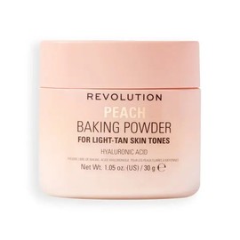 Makeup Revolution Loose Baking Powder, Banana Light - Verheldert en matteert de huid voor een lichte huid.
