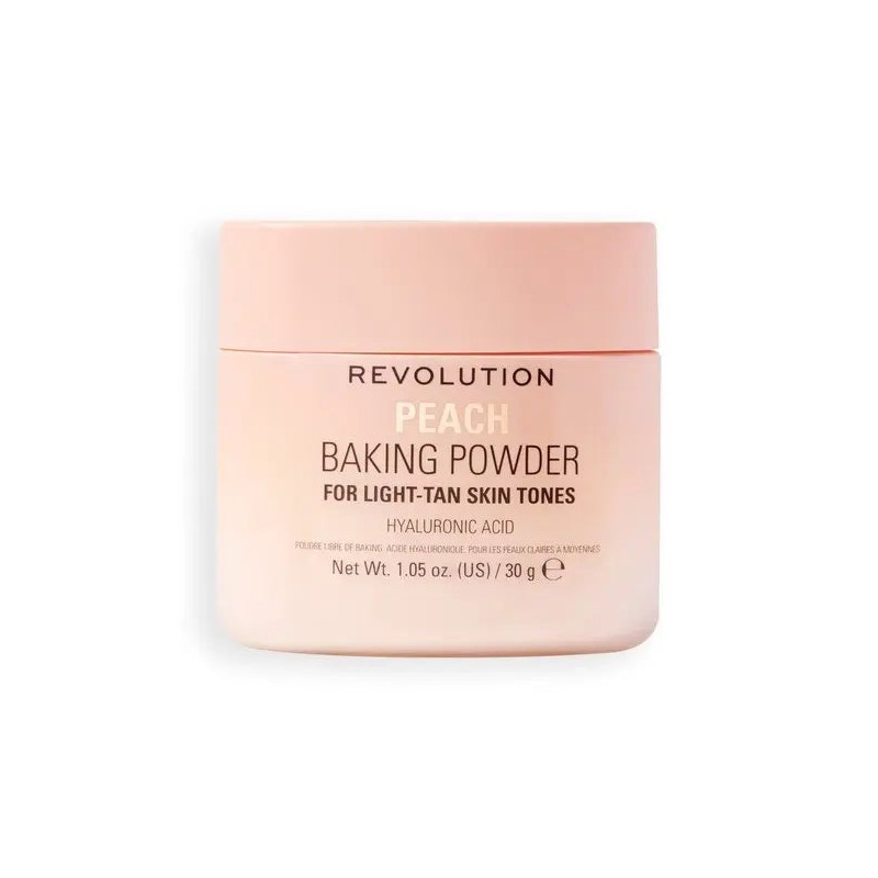 Makeup Revolution Loose Baking Powder, Banana Light - Verheldert en