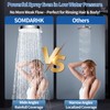 SOMDARHK High Pressure Shower Head: Rain Fixed Shower Heads with