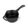 Petromax Cast Iron Saucepan with Pour Spouts, Sauce Pot for