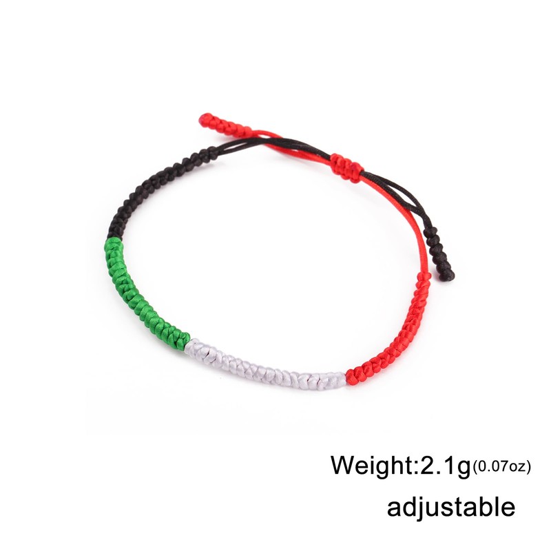 Dreamtimes Country Pride Country Flag Code Lucky Bracelet Protection and