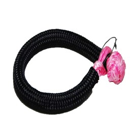 Comily Plus+ UHMWPE 7/16"x 19" Pink Soft Shackle with Black Sleeve for 4 Off-Road ATV UTV Jeep Winch Ropes