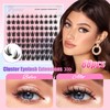 Fyonas Fyonas Lash Clusters Manga Eyelash Clusters 88Pcs D Curl