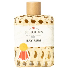 St. John Bay Rum Aftershave and Cologne | Made with Bay Leaves from The Virgin Islands | Bay Leaf After Shave Fragrance for Men | (4 oz Splash Bottle)
