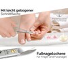 NECALON Professional Toenail Scissors for Extra Strong and Thick Toenails