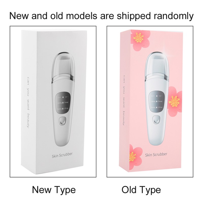 Face Skin Scrubber Vibration Face Peeling Machine Ultrasonic Exfoliating SkinCare