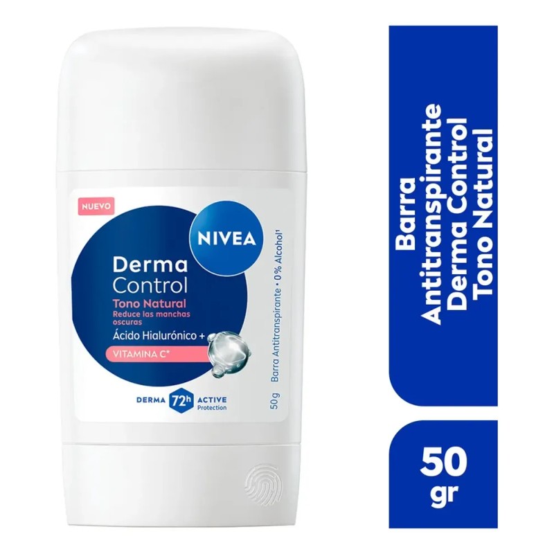 Desodorante Nivea Tono Natural Derma Control 50g