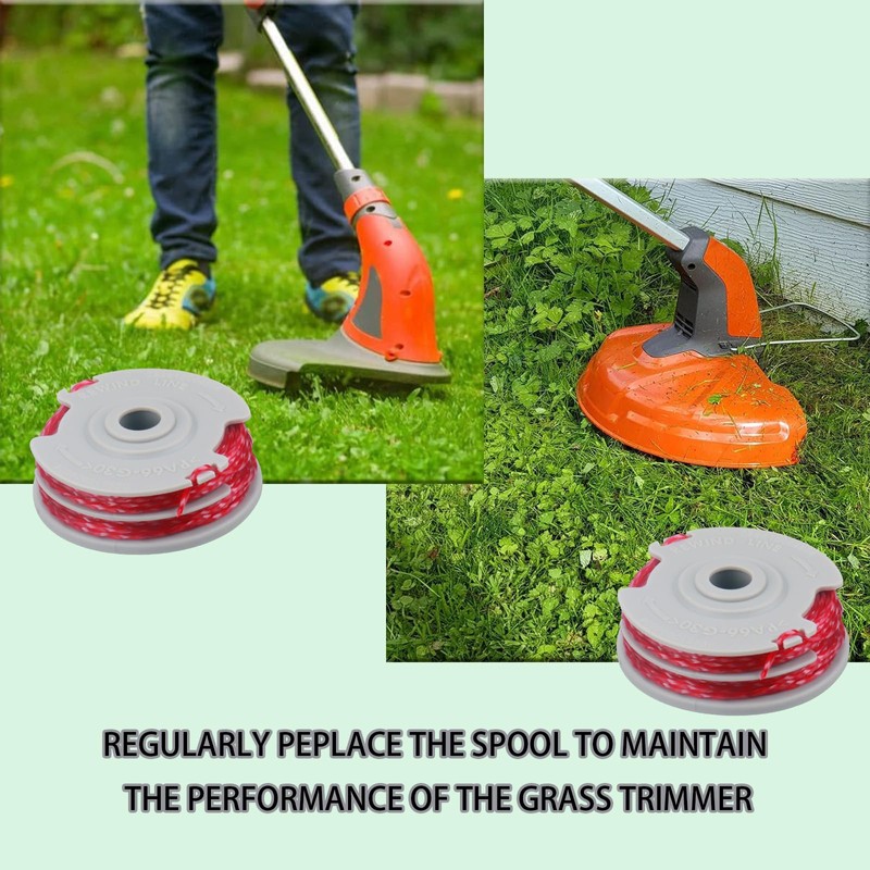 2 PCS Strimmer Spool Grass Trimmer Wire Grass Trimmers Replace