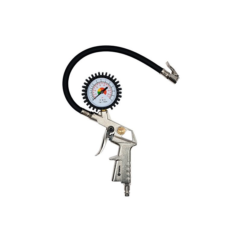 Vorel 81650 Tyre Inflation Gun with Manometer