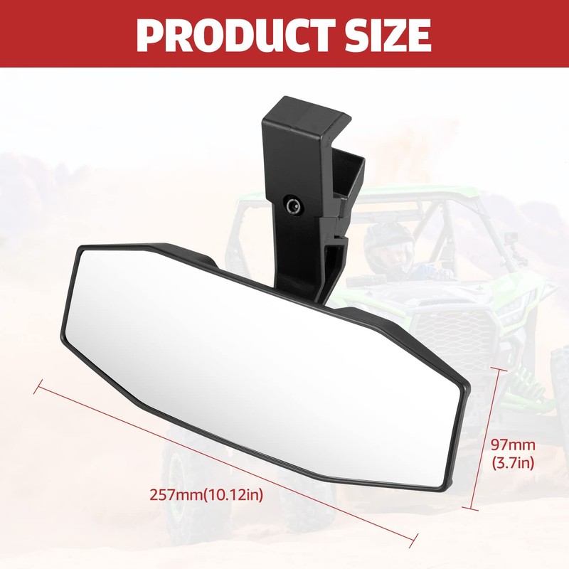HAKA TOUGH Rear View Mirror for Kawasaki Teryx KRX 1000,