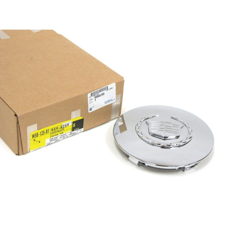 GM Car Chrome Center Cap 9594259 Size 6-5/8" Deville Seville