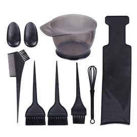 Minkissy 8pcs Hair Dye Tool Set Professional Coloring Kit Bowl Comb and Brushes for Easy Diy Hair Coloring and Convenient Hairdressing Accessories