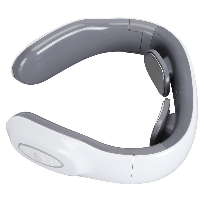 Electric Pulse Neck Massager 6 Modes 9 Strength Foldable Rechargeable