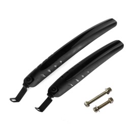 14in Folding Bike Fender Set Plastic Easy To Install Bicycle Front Rear Mudguard Fender for DAHON