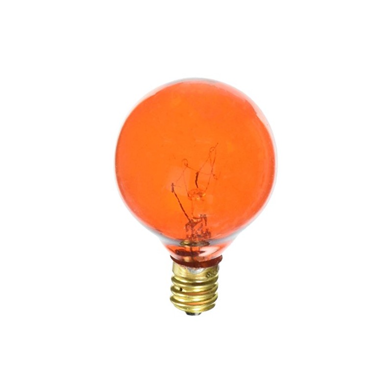 Satco S3836 10 Watt G12.5 Incandescent 120 Volt Candelabra Base