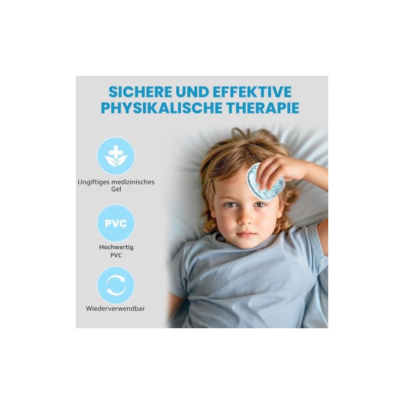 Kids Ice Pack for Hot and Cold Cool Soft Ice