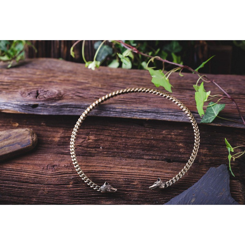 Windalf Men's Torques Tyron Choker Diameter 14 cm Viking Style