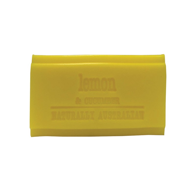 Clover Fields Plant Based Soap Lemon & Cucumber 100g x