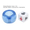 Mahjong Dice, 5Pcs Mahjong Wind Direction Dices East South West